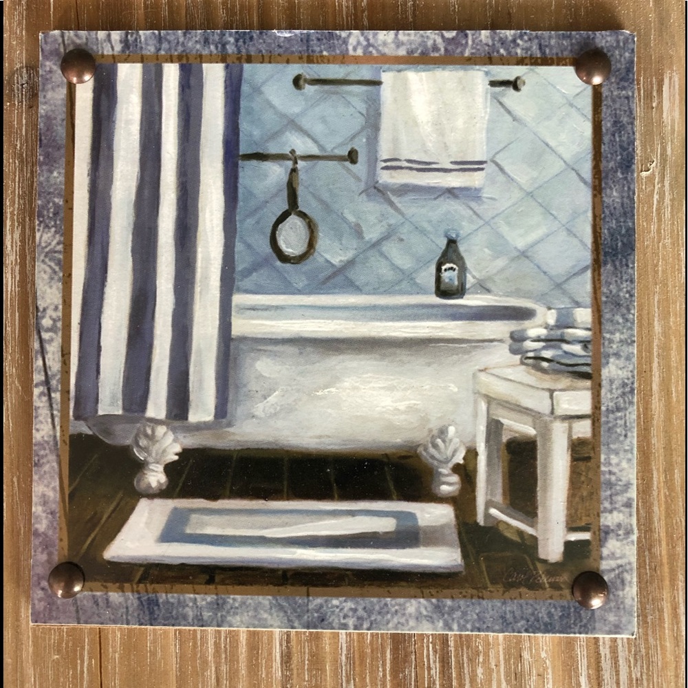 🚫SOLD🚫 Bathroom Wall Art - Picture 2 of 4